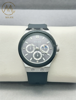 30ATM Water Resistant Classic  Wrist Watches Mineral Dial Date Display Luminous Hands Watch