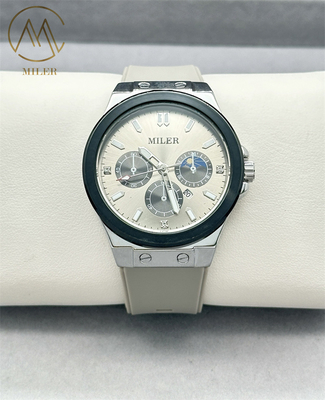 30ATM Water Resistant Classic  Wrist Watches Mineral Dial Date Display Luminous Hands Watch