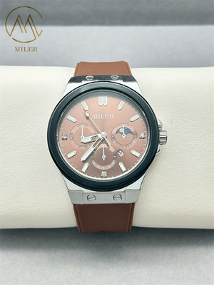 30ATM Water Resistant Classic  Wrist Watches Mineral Dial Date Display Luminous Hands Watch