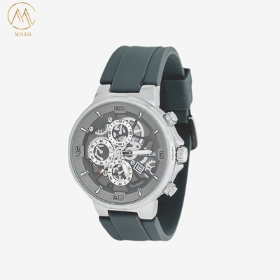 Customizable Quartz Wrist Watch with Hook Buckle and Workable OEM LOGO