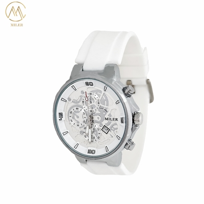 Customizable Quartz Wrist Watch with Hook Buckle and Workable OEM LOGO