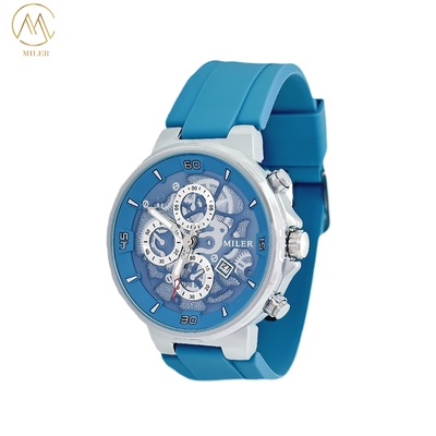 Customizable Quartz Wrist Watch with Hook Buckle and Workable OEM LOGO