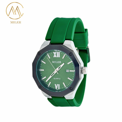 Waterproof Classic Mens Wrist Watches Quartz Movement With Many Colors Band Option