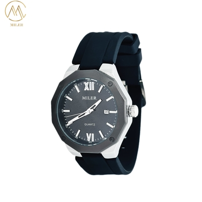Wholesale Sports Waterproof Quartz Watch with Silicone Strap