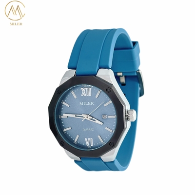 Wholesale Sports Waterproof Quartz Watch with Silicone Strap