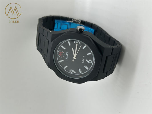 7 Colors Stainless Steel Strap Watch Waterproof 30ATM Quartz Wrist Watch