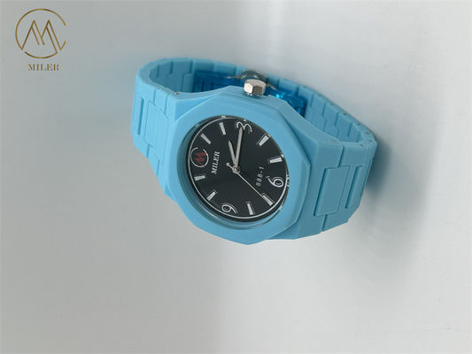 7 Colors Stainless Steel Strap Watch Waterproof 30ATM Quartz Wrist Watch