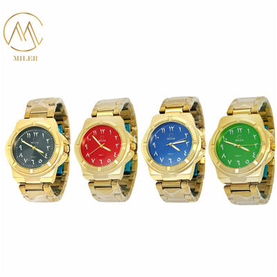 OEM LOGO 30 ATM Water Resistance Stainless Steel Strap Watch