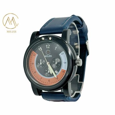 Black Gold and Silver Bezel Quartz Wrist Watch Waterprood for Men and Women