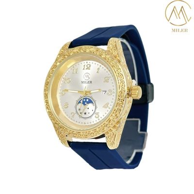 Classic Men Women Wrist Watches powered by Quartz Movement with Silicone Strap