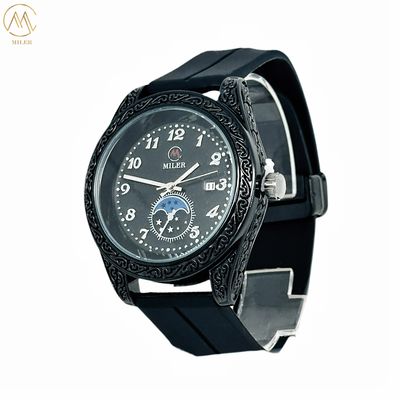 Miler Silicone Wrist Watch with Customized Color and Logo