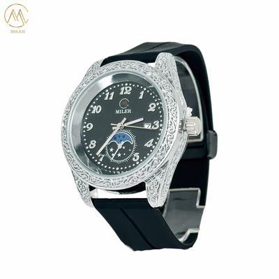 Factory Direct Sale Fashion Sports Silicone Strap Wristwatches