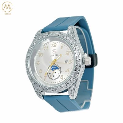 Factory Direct Sale Fashion Sports Silicone Strap Wristwatches