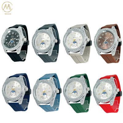 Factory Direct Sale Fashion Sports Silicone Strap Wristwatches