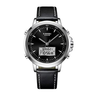 Black Dial Color Men Watch Made of Alloy for Performance