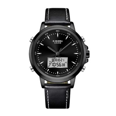 Black Dial Color Men Watch Made of Alloy for Performance