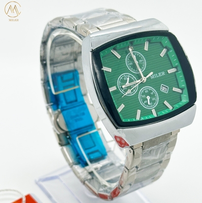 Custom Logo Quartz Waterproof Fashion Watch for Men Date Stainless Steel Watches Wrist Watch