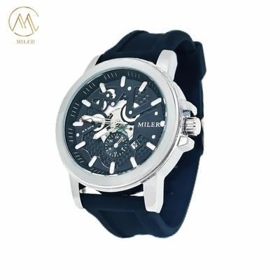 Brand Luxury Sports Wrist Watches Silicone Band Luminous Clock Calendar Wristwatch