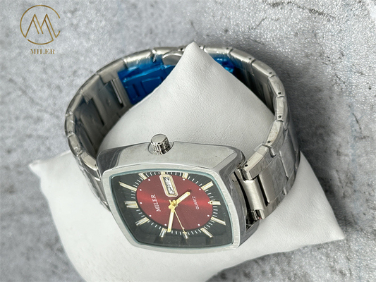 Men's Watch Waterproof Quartz Timer Fashion Brand Watch Men's Stainless Steel