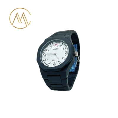 Modern Style Quartz Wrist Watch with 30ATM Waterproof and Stainless Steel Strap
