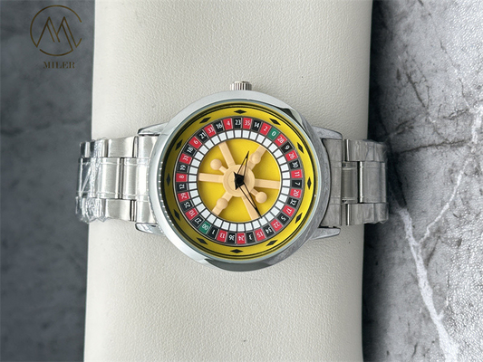 Fashionable Quartz Wrist Watch with Mineral Dial Window for Women