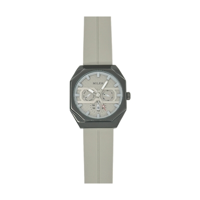 Silicone Band Silicon Strap Watch Black / Red / Yellow / Gray With Buckle Clasp