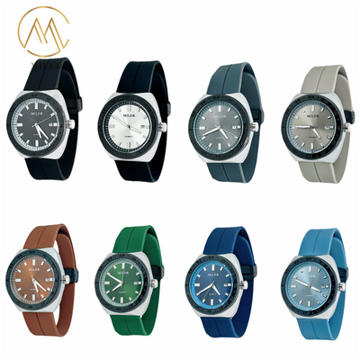 Waterproof Silicon Strap Quartz Watch Style Silicone Waterproof for Men And Women