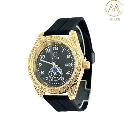 Classic Men Women Wrist Watches powered by Quartz Movement with Silicone Strap