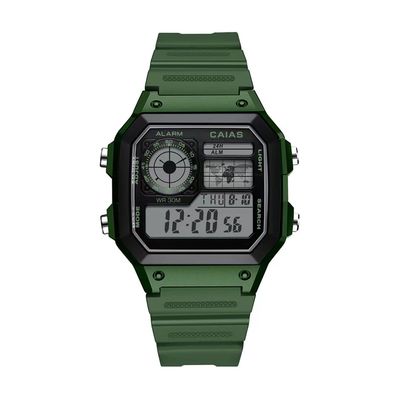 Stay Active with 100 Meters Water Resistance Digital Sport Watch featuring Date Calendar and Battery Power